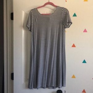 LOFT Swing Tie Back Maternity Dress